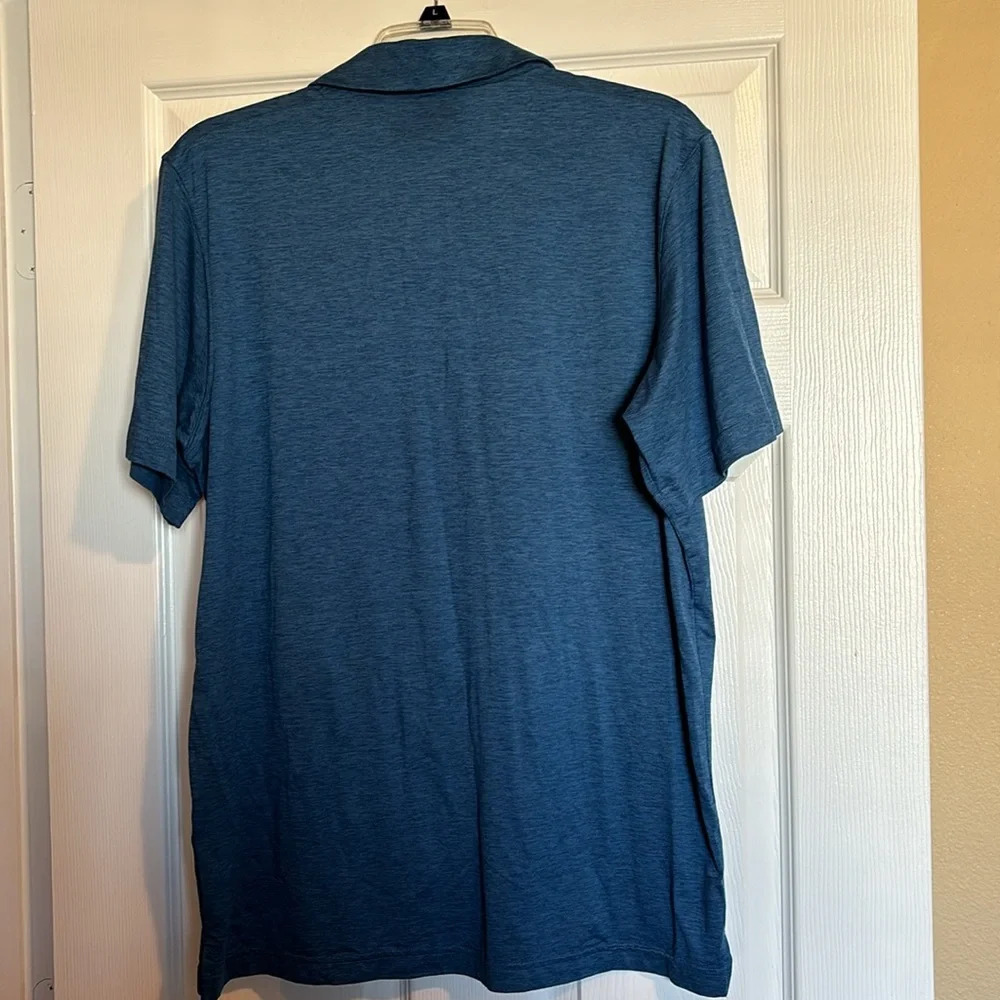 Columbia Omni-Wick men’s blue short sleeve polo shirt size medium - Picture 6 of 8